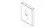 DORNBRACHT-Rosette-ERSATZTEILE-092767002-78-x-60-x-9-x-D-14-mm-Chrom-092767002-00 gallery number 1